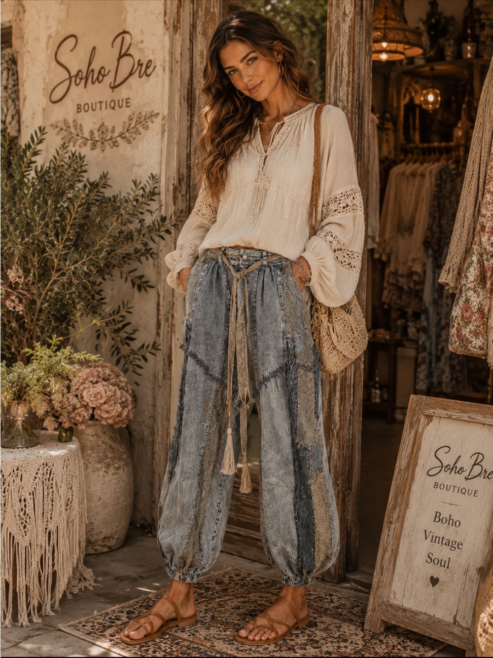 🆕 OLI&HALI Stylish Distressed Denim Joggers
NWOT